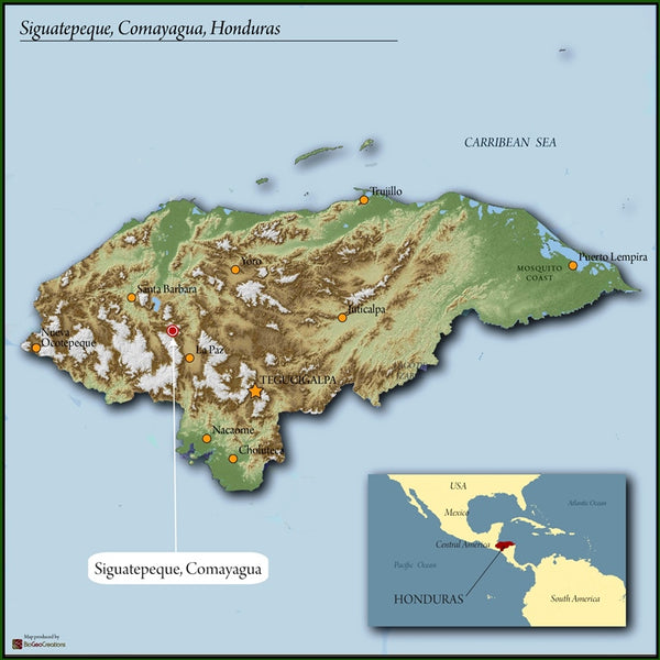 Honduras Siguateepeque Cerro Azul